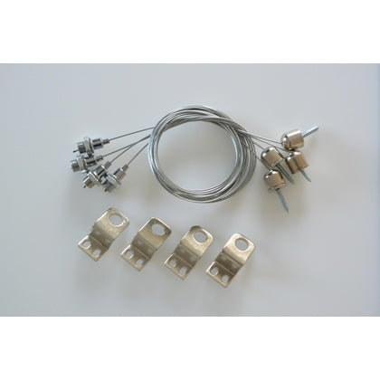 Nedpendl.kit LED-panel Zebra (Rexel)