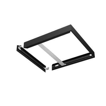 MONTERINGSRAM PANEL 600 H75 SV (Rexel)