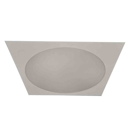 Dekorplatta R600 Ø500 Vit (Rexel)