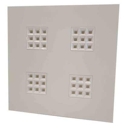 Panel Kube R600 40W Vit u/don (Rexel)