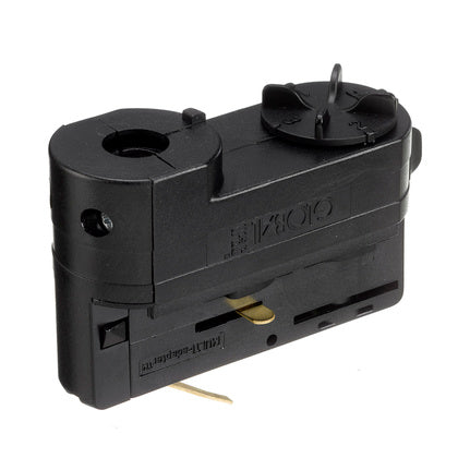 Adapter 10A, 250V, 3-fas,Svart (Rexel)