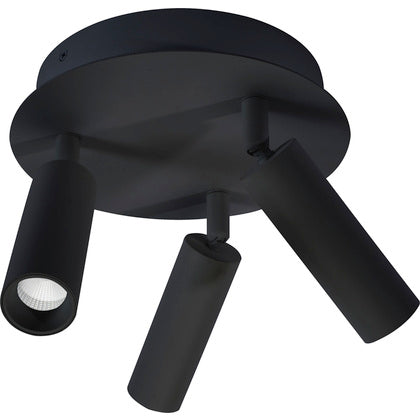 Rondell Gyro 3x6W 2700K Svart (Rexel)