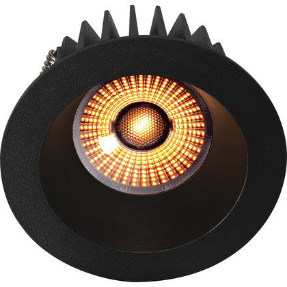 JUNO SOFT COB+ 10W WD M.SVART (Rexel)