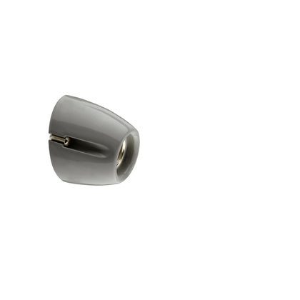 Basic grå IP20 sned E27 (Rexel)