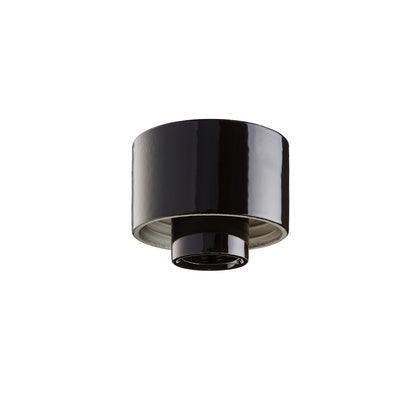 SOCKEL SVART IP54 RAK E27 (Rexel)