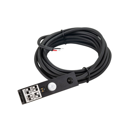 PIR-Sensor SlimLine Svart (Rexel)