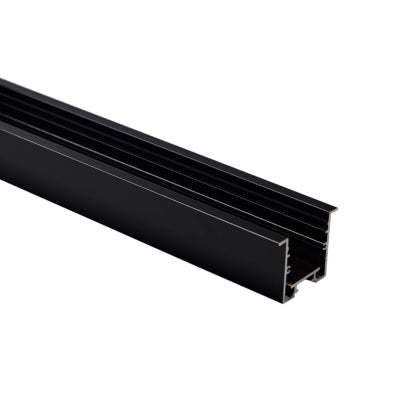 Profil 30x30 Recessed Svart 2m (Rexel)