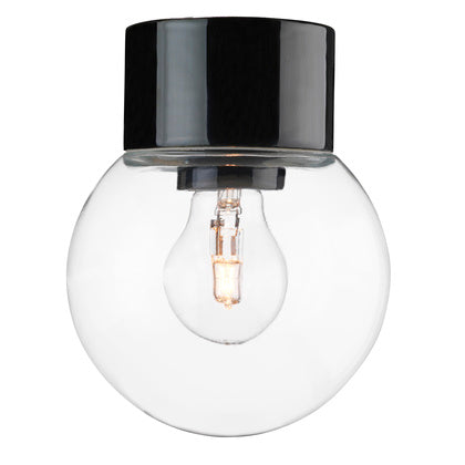 Glob 150 klar IP54 sva rak E27 (Rexel)