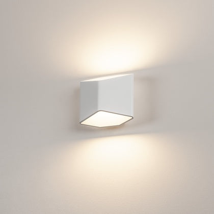 Väggl Cariso WL-2 Vit (Rexel)