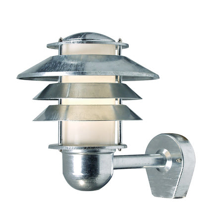 VÄGG ALEFORS LED 800LM GALV (Rexel)