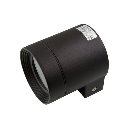Round Wall S.III Svart GU10 (Rexel)