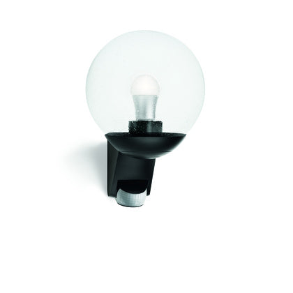VÄGGLAMPA SENSOR L585 SVART (Rexel)