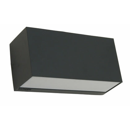 Väggarm Asker Ned 8,6W Led gr (Rexel)