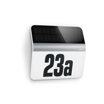 HUSNUMMERARMATUR LED MED SOLPA (Rexel)