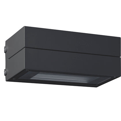 LED vägg Ned ASY 14W 3K Grafit (Rexel)