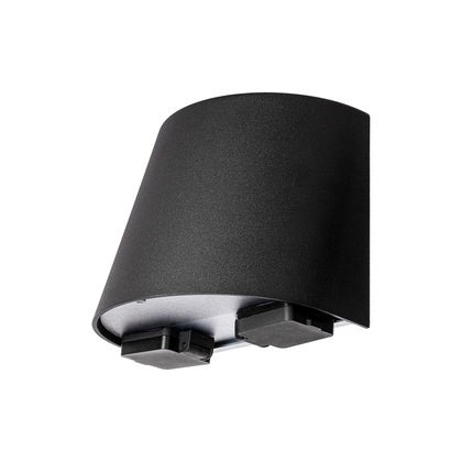 Väggarm Mini uttag svart E27 (Rexel)
