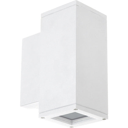 Väggarm Kubus 2x5W Vit (Rexel)