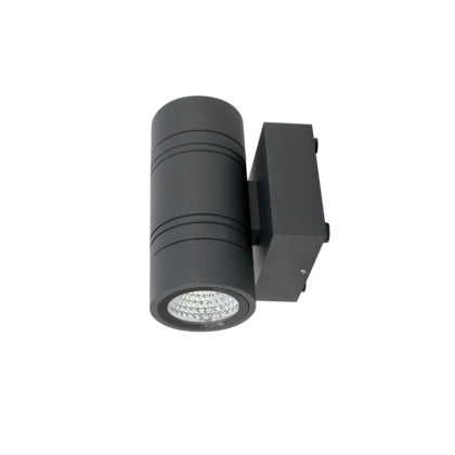 VÄGGARM NOVA DUBBEL 2X6W ANTR (Rexel)