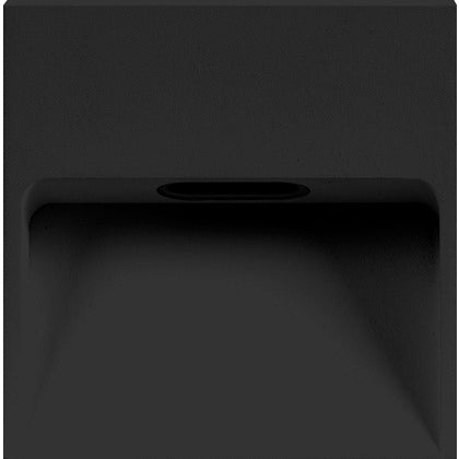 LOLITE KVADRAT 4W 2700K SVART (Rexel)