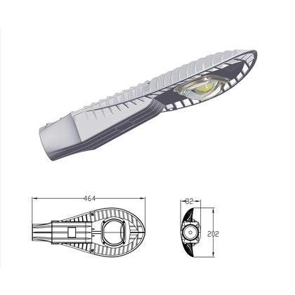 GATUARMATUR LED 30W 4500K GRÅ (Rexel)