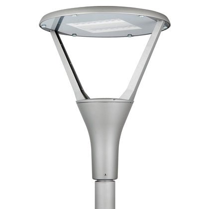 Stolparm Vigby LED sym 3K alu (Rexel)