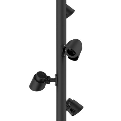 Stolparm Acorn 4st + stolpe 8m (Rexel)