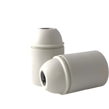 LAMPHÅLL E27 SLÄT VIT JRDSK (Rexel)