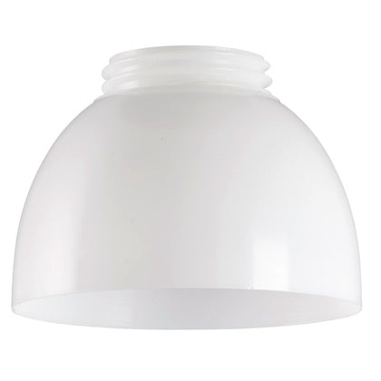 Skärm vit poly. Ø170mm G84,5mm (Rexel)