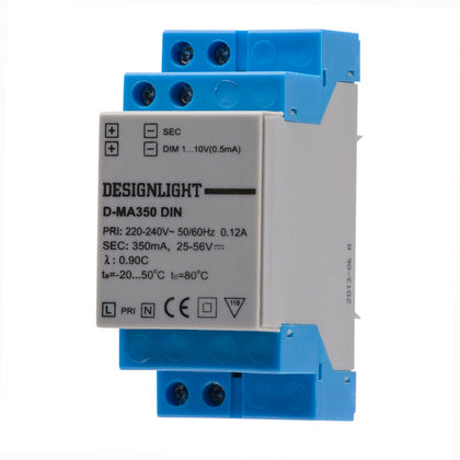 DIN LED DRIVER 350MA 4-10WDIM (Rexel)