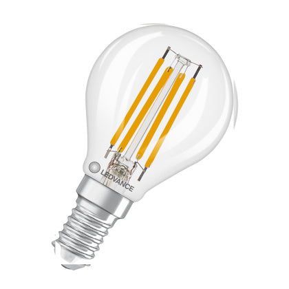 LED P KLOT 40 DIM KLAR 827 E14 (Rexel)