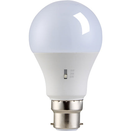LED Classic B22 3W/5W/9W 3CCT (Rexel)