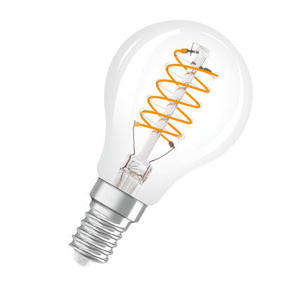 LED KLOT 40 DIM KLAR 827 E14 (Rexel)
