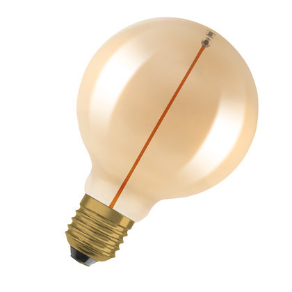 LED GLOB GULD 827 E27 (Rexel)