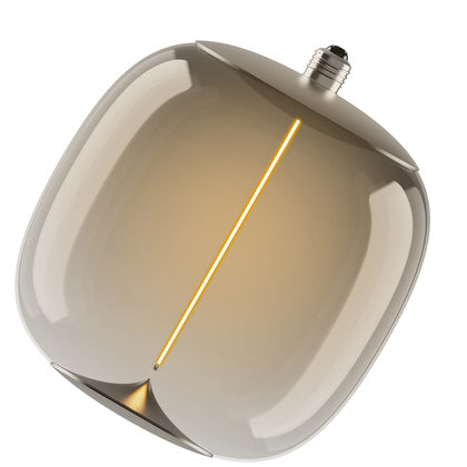 LED OVAL SMOKE 818 E27 (Rexel)