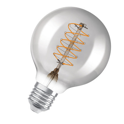 LED GLOB DIM SMOKE 818 E27 (Rexel)