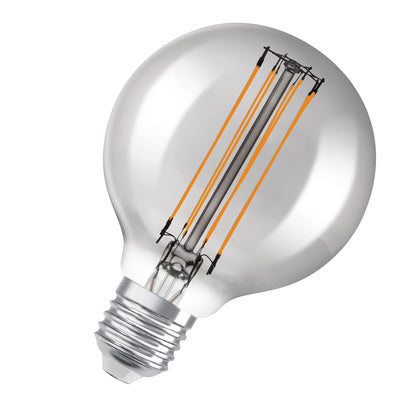 LED GLOB DIM SMOKE 818 E27 (Rexel)