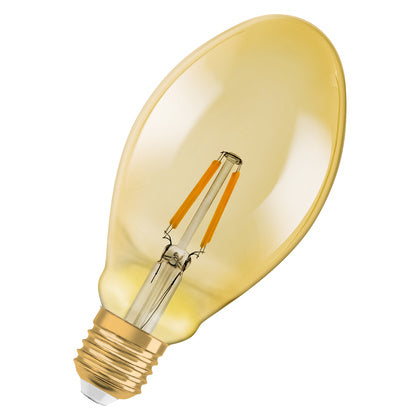 LED OVAL GULD 824 E27 (Rexel)