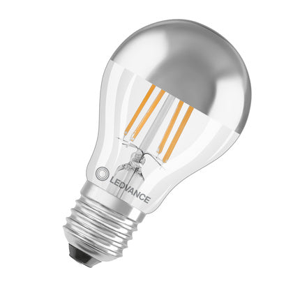 LED NORM MIRROR SILVER 827 E27 (Rexel)