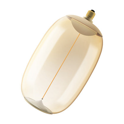 LED ELIPSE O DIM AMBER 818 E27 (Rexel)