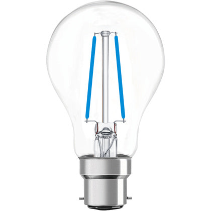 LED Classic 2W B22 Blå Klar (Rexel)