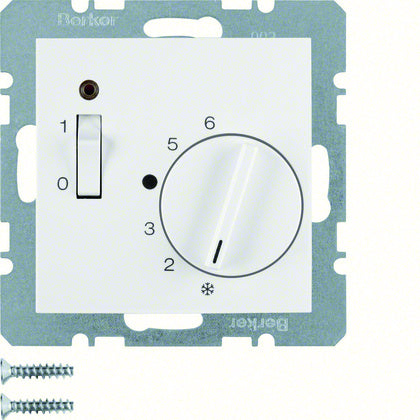 Rumstermostat NC 24V S.1 Vit (Rexel)