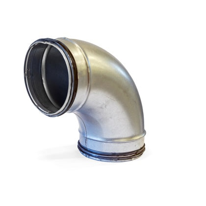 LUFTFÖRDELARE D125 90° LÅNG (Rexel)