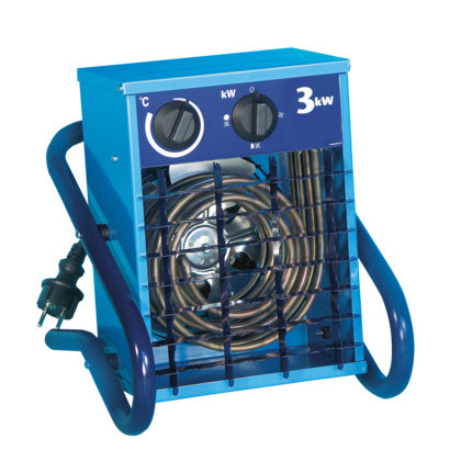 Värmefläkt VF 3kW 230V  timer (Rexel)