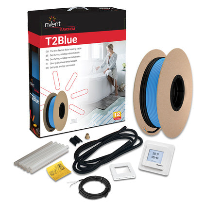 VÄRMEKABEL T2BLÅ-10 121M/1215W (Rexel)