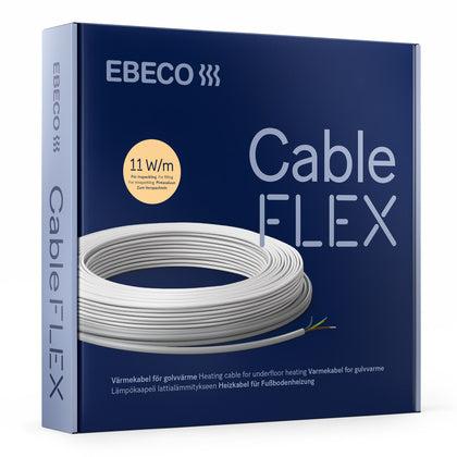 GOLVVÄRMEKABEL, 8.9m/100W (Rexel)
